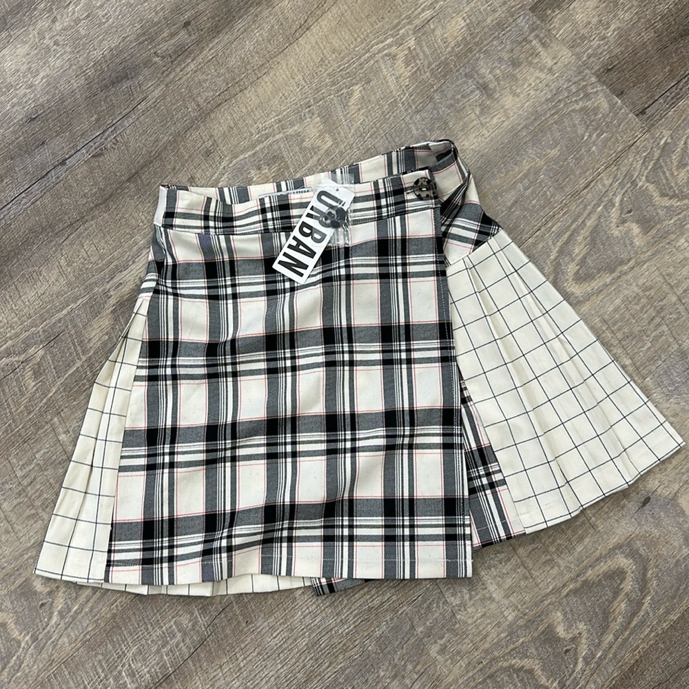 NWT Urban outfitters Plaid Skirt